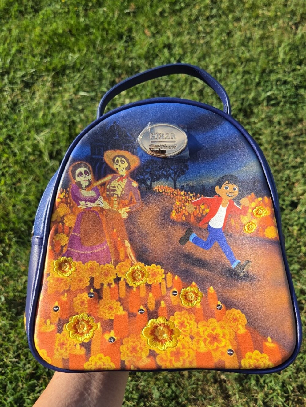 Disney Pixar Coco Cemetary Light Up Backpack